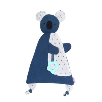 Βρεφικό πανάκι παρηγοριάς koala μπλε λούτρινο νάνι για μωρό