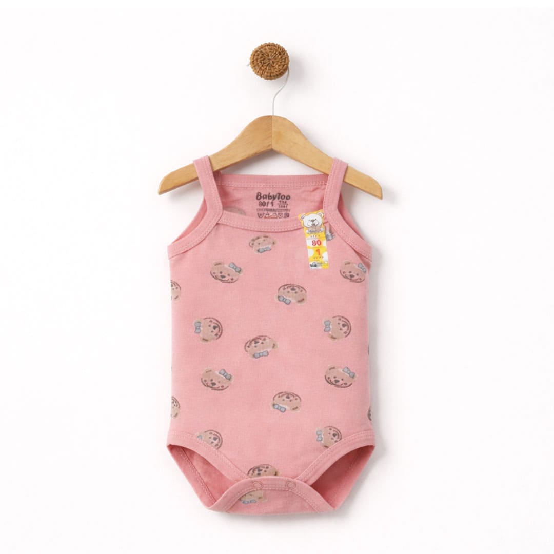 βρεφικό φορμάκι τιραντάκι κορίτσι 100% βαμβάκι