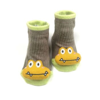 Αντιολισθητικά Καλτσάκια frog2 0-12 μηνών Πράσινο