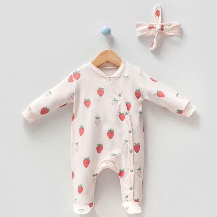 Φορμάκι Με Κορδέλα Straw Εκρού 100% Οργανικό Βαμβάκι - Image 2