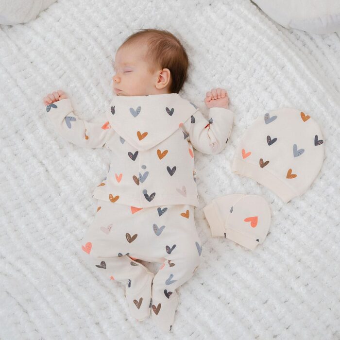 Σετ Ρούχων Νεογέννητου Love100% Οργανικό Βαμβάκι - Image 2