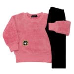 Παιδικό Σετ Μπλούζα Προβατάκι Με Κολάν Ροζ
