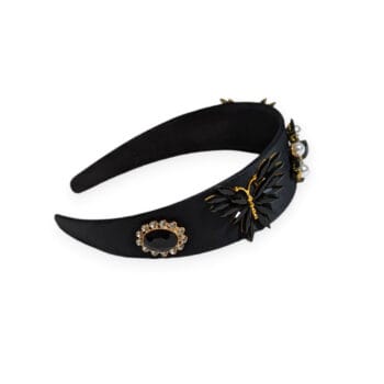 Παιδική Στέκα Μαλίων Με Πέτρες Μαύρη - Image 3