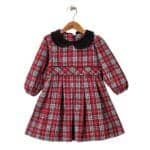 Παιδικό Φόρεμα Καρό Κόκκινο