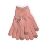 Παιδικά Γάντια Butterfly Ροζ 8-16 Χρονών