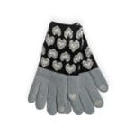Παιδικά Γάντια Love Γκρι 8-16 Χρονών