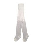 Παιδικό Καλσόν Χοντρό Με Ασημοκλωστή Λευκό