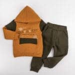 Παιδική Φόρμα Φούτερ Special Μουσταρδί