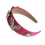 Παιδική Στέκα Μαλίων Με Πέτρες Φούξια