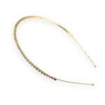 Παιδική Στέκα Μαλλιών Μεταλλική Με Στρας Χρυσό