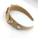 Παιδική Στέκα Μαλίων Με Πέτρες Μπεζ