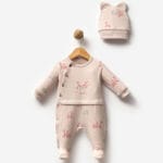 Φορμάκι Με Σκουφάκι Balloon Μπεζ 100% Οργανικό Βαμβάκι