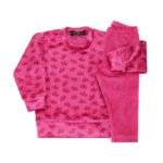 Βρεφική Φόρμα Βελούδινη Queen Velvet Φούξια