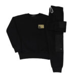 Παιδική Φόρμα Φούτερ Μαύρη