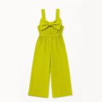 Παιδική Ολόσωμη Φόρμα Με Φιόγκο Lime