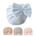 Βρεφικό Τουρμπάνι Ριγέ Με Φιόγκο 1 τμχ