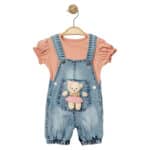 Βρεφική Σαλοπέτα Τζιν Με Αρκουδάκι Cutie Σομον