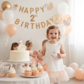 Φόρεμα Αμάνικο Με Στρας κ Τούλι Swan Εκρού - Image 2