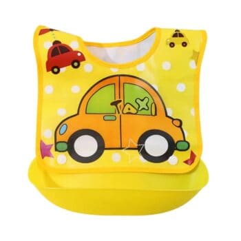 Αδιάβροχη Σαλιάρα Taxi Κίτρινη