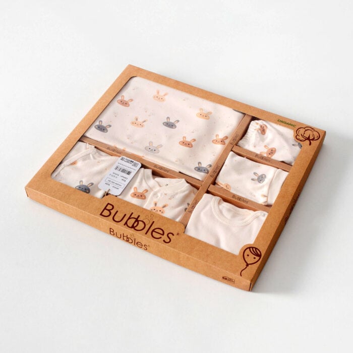 Σετ Νεογέννητου Bunny 100% Οργανικό Βαμβάκι 10 τεμ. - Image 2