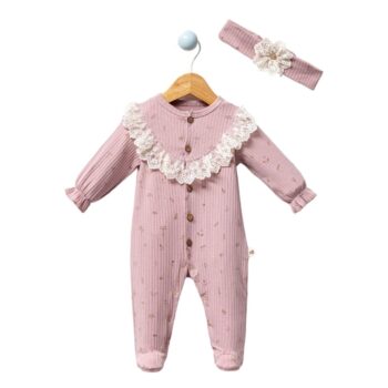 Φορμάκι Με Κορδέλα Μωβ 100% Οργανικό Βαμβάκι