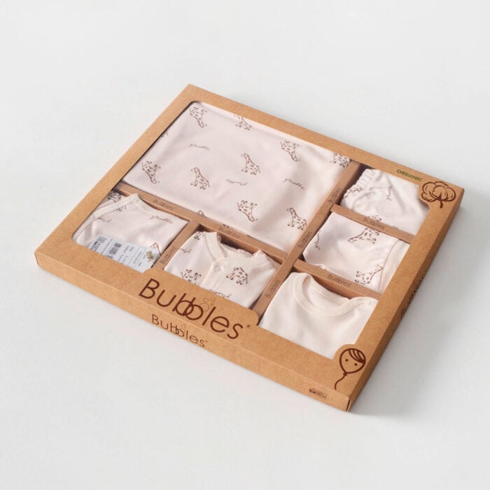 Σετ Νεογέννητου Giraffe 100% Οργανικό Βαμβάκι 10 τεμ. - Image 2