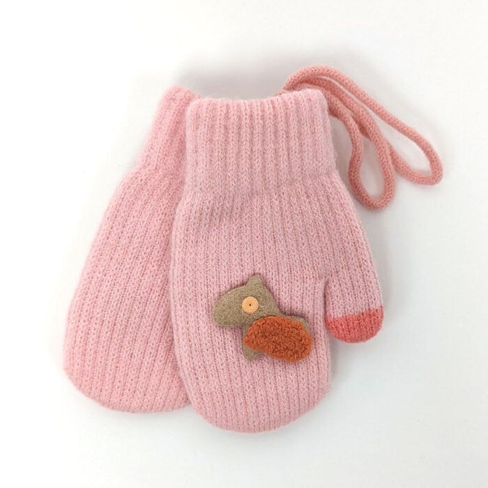 Βρεφικά Γάντια Μπουνιές Ροζ 0-24 μηνών - Image 2