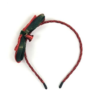 Παιδική Στέκα Μαλλιών Christmas Κόκκινη