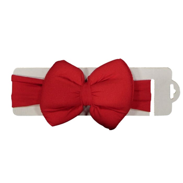 Βρεφική Κορδέλα Φιόγκος Κόκκινη - Image 2