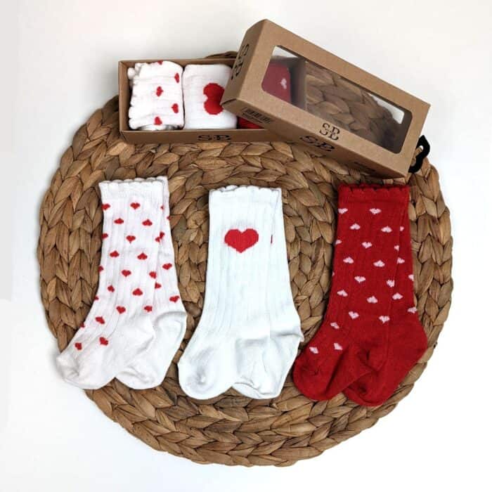 Βρεφικά Καλτσάκια❤️ Love 3 ζευγάρια - Image 2