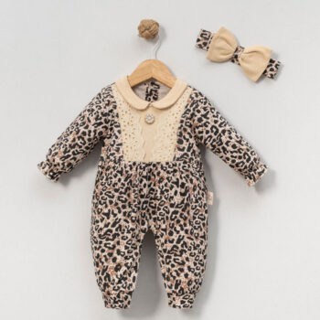 Φορμάκι Με Κορδέλα Animal Print 100% Βαμβάκι