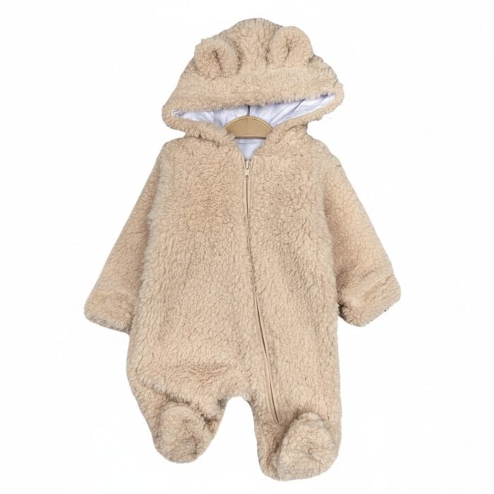 Φόρμα Εξόδου Fleece Bear Μπεζ - Image 2