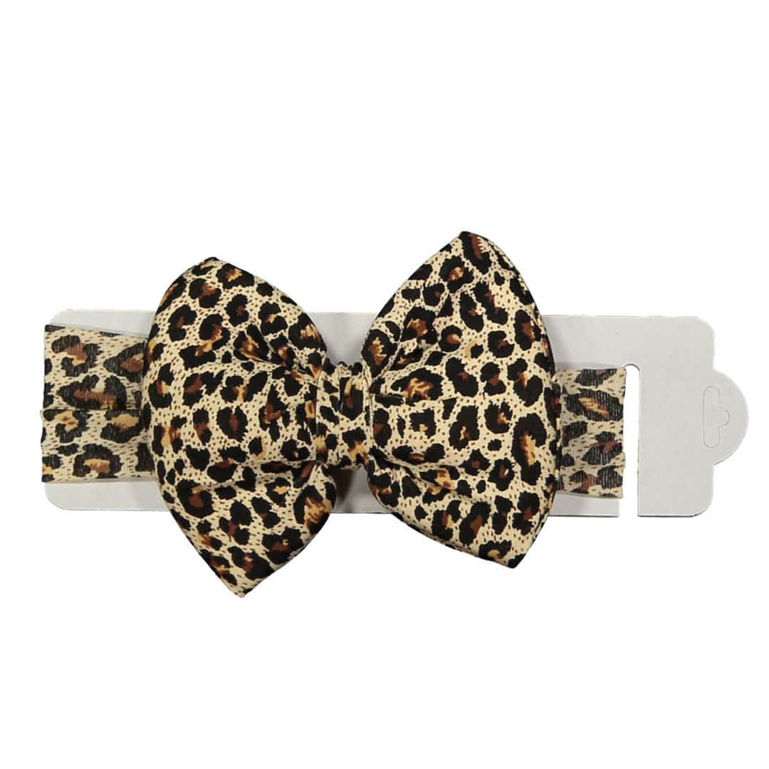 Βρεφική Κορδέλα Φιόγκος Animal Print