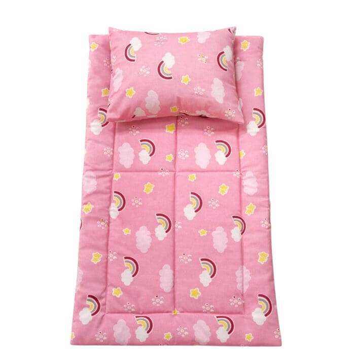 Αλλαξιέρα Στρωματάκι Με Μαξιλάρι 37χ60 εκ Ροζ - Image 2