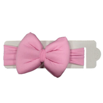 Βρεφική Κορδέλα Φιόγκος Ροζ