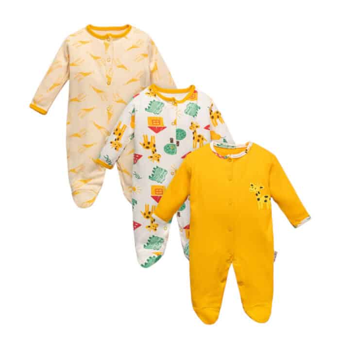 Φορμάκια Ολόσωμα Σετ 3 τεμ 🦒100% Βαμβάκι  - Image 2