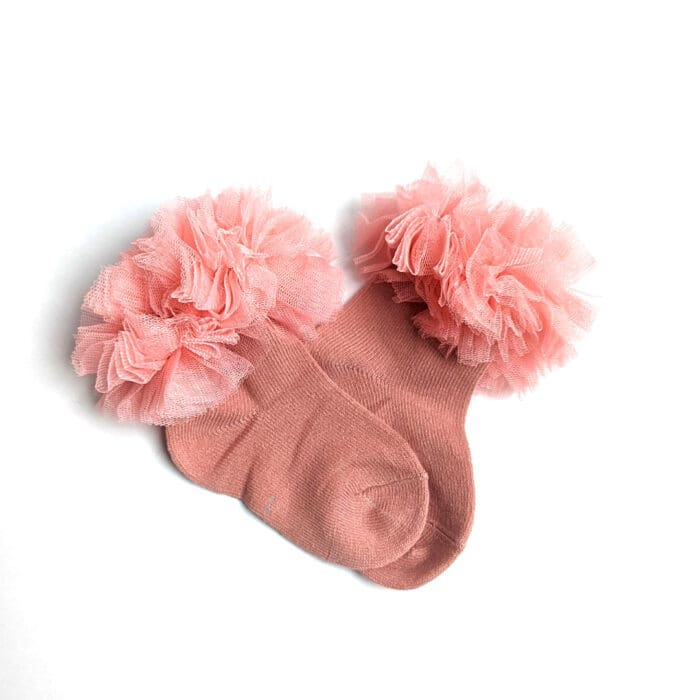 Βρεφικά Καλτσάκια Με Τούλι Σομον - Image 2