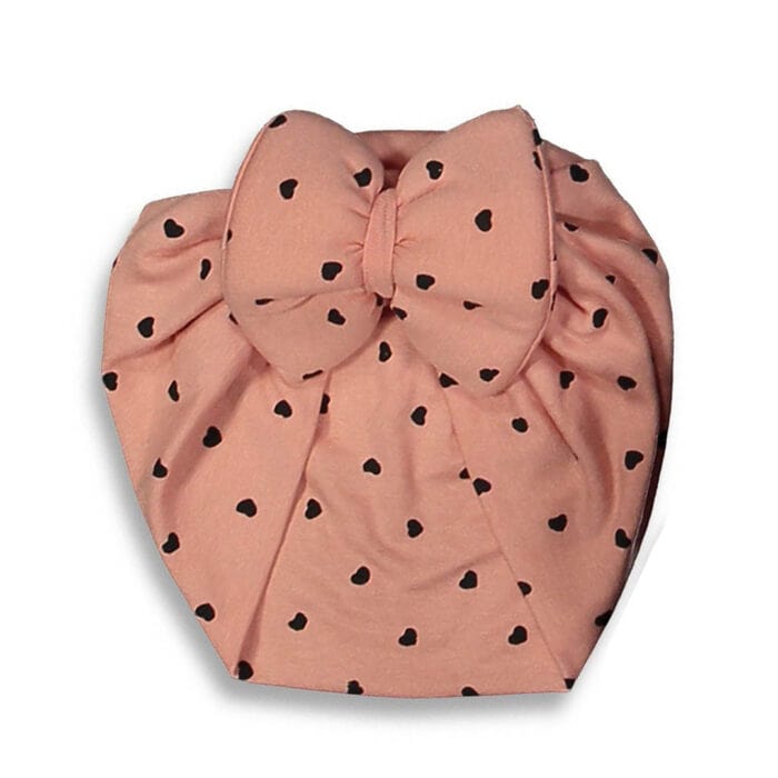 Βρεφικό Τουρμπάνι Με Καρδούλες Σομον - Image 2