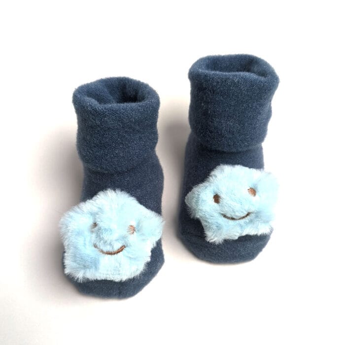 Αντιολισθητικά Καλτσάκια 0-12 μηνών Μπλε - Image 2