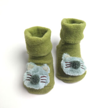 Αντιολισθητικά Καλτσάκια 0-12 μηνών Πράσινα