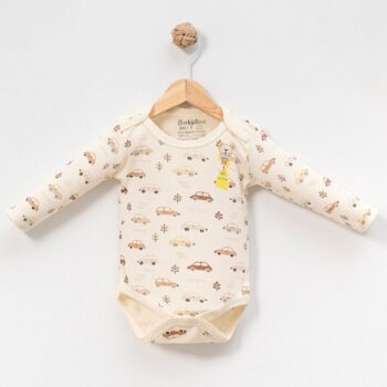 Βρεφικό φορμάκι μακρυμάνικο Cars 100% Βαμβάκι