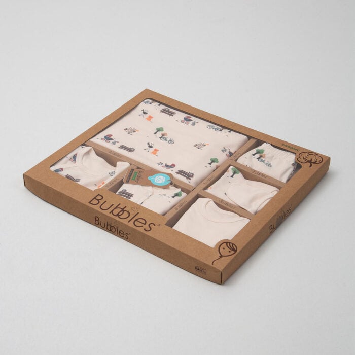 Βρεφικό Σετ Νεογέννητου Park 10 Τεμ.100% Οργανικό Βαμβάκι - Image 2