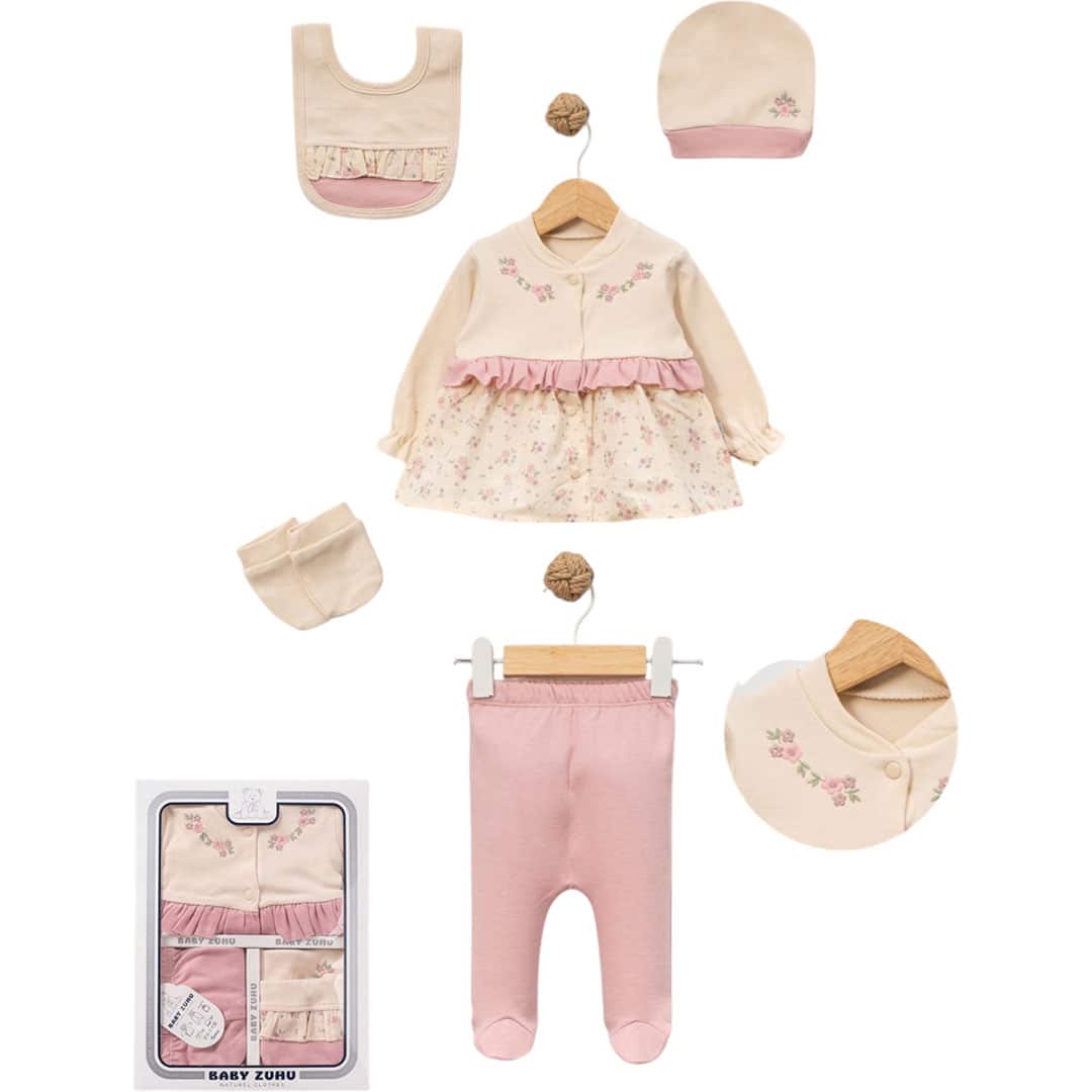 Βρεφικό σετ ρούχων για νεογγένητο μωρό κορίτσι.Ιδανικό για δώρο