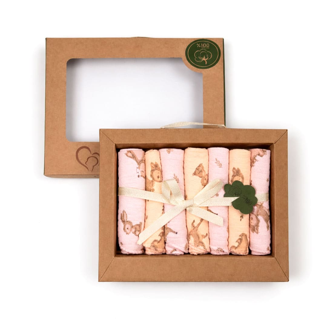 Σετ Πανάκια Ώμου με Λαγουδάκια 7 τεμ