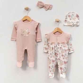 Βρεφικά φορμάλια σετ με σκιουρακι σάπιο μήλο