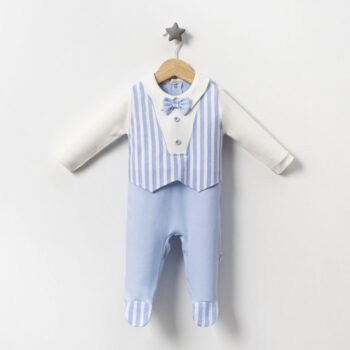 Βρεφικό Φορμάκι ολόσωμο με παπιγιόν