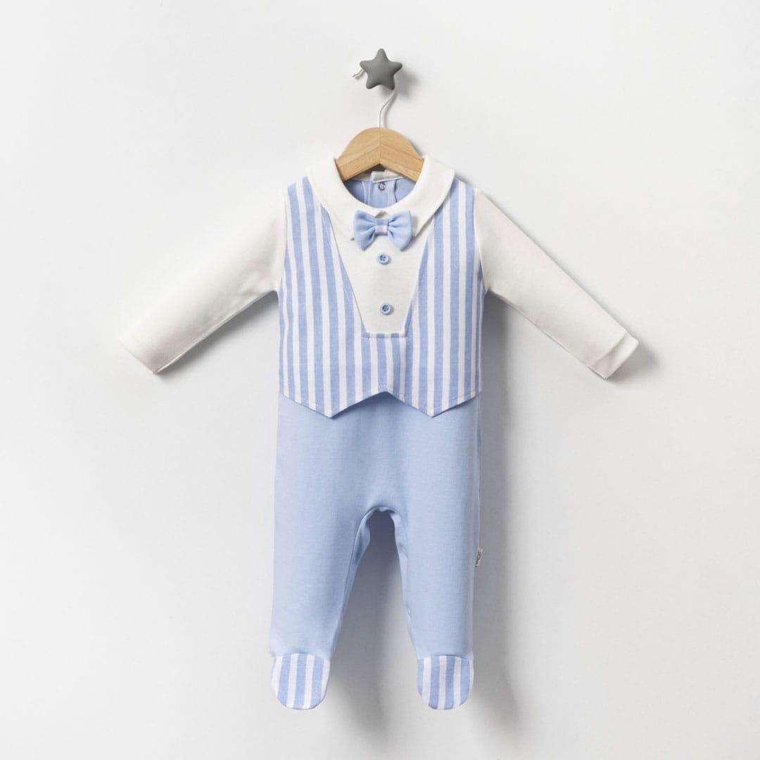 Βρεφικό Φορμάκι ολόσωμο με παπιγιόν