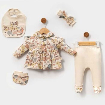 Σετ Ρούχων Νεογέννητου Spring Baby 5τεμ