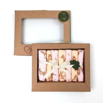 Σετ Πανάκια Ώμου με Λαγουδάκια