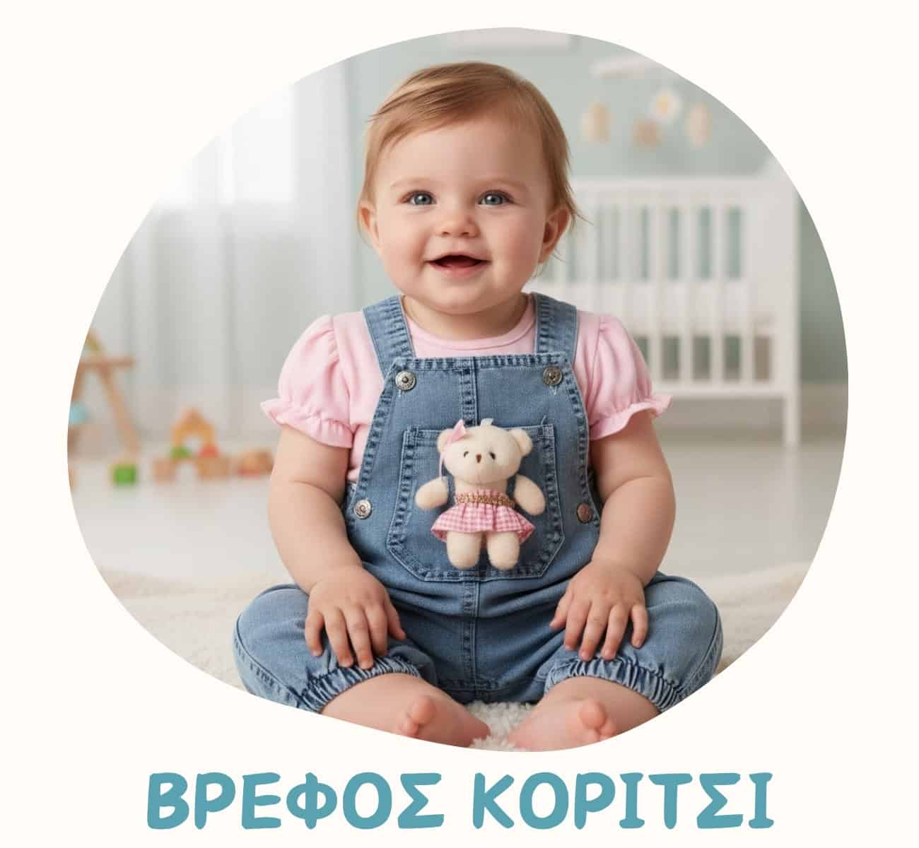 Βρεφικά ρούχα για κορίτσι σε υπέροχα σχέδια για κάθε εμφάνιση